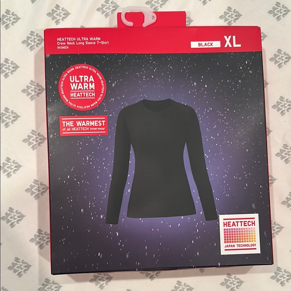 Uniqlo Ultra Warm Heattech Crew Neck Long Sleeve